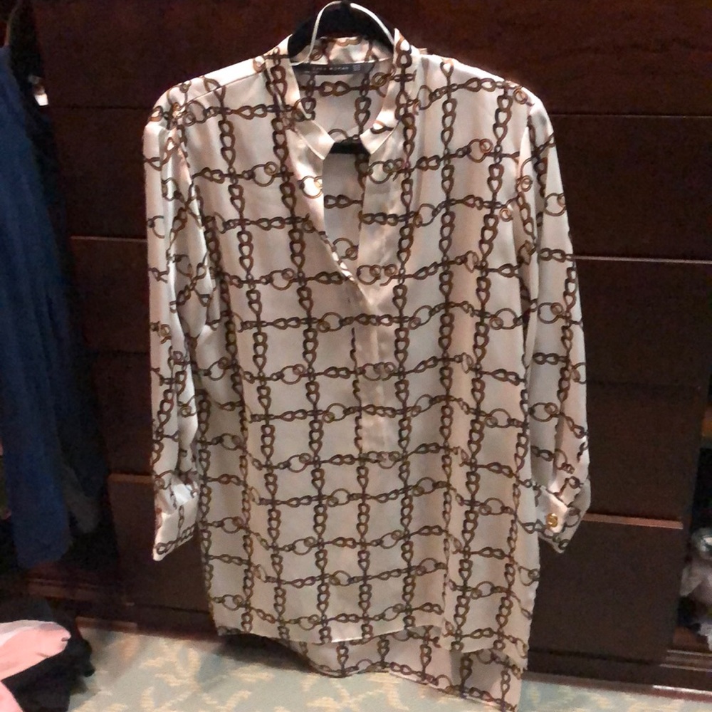 Zara long tunic NWOT